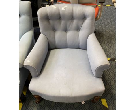 BUTTON BACK ARMCHAIR