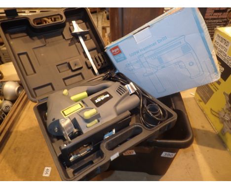 Argos 500W hammer drill and 135W sheet sander plus Challenge Xtreme jigsaw