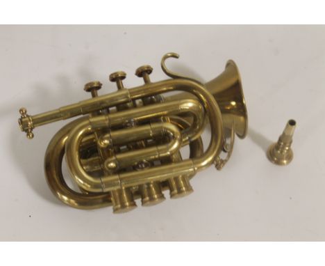 A BESSONS & CO POCKET TRUMPET H.75983