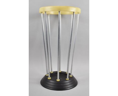 A 1970's Stick Stand of Tapering Circular Form, 49cm High 