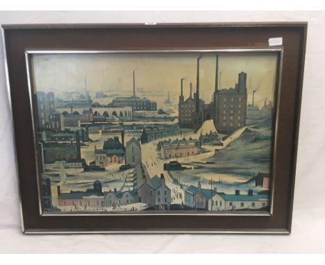FRAMED LOWRY PRINT