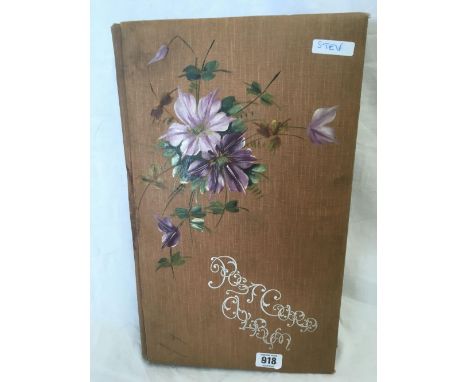 VINTAGE ALBUM OF VINTAGE POSTCARDS, BIRTHDAY GREETINGS CARDS