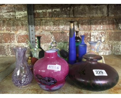 PART SHELF OF STUDIO GLASSWARE INCL; CAITHNESS 