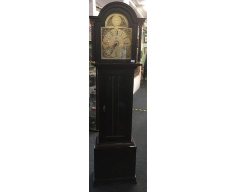 MODERN LONG CASE CLOCK BY RICHARD BROAD, BODMYN, CORNWALL