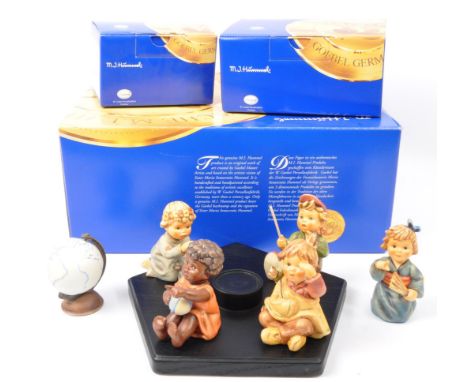 Goebel Hummel&nbsp; - Wanderer series - A set of NOS New Old Stock boxed Goebel Hummel German figurines. The series to includ