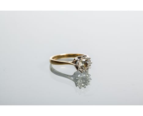 DIAMOND SOLITAIRE RING
the brilliant cut diamond approximately 0.42 carats, marked ''18CT" for eighteen carat gold