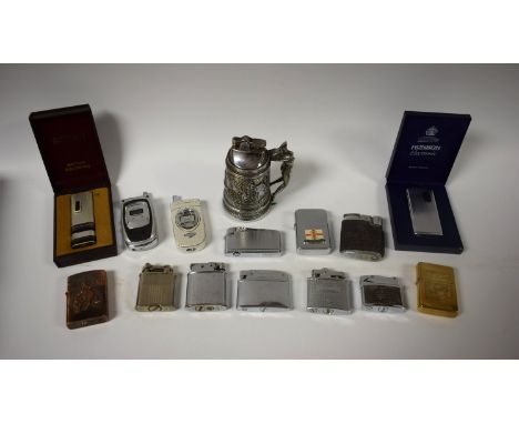 Cigarette Lighters - a brass Zippo, Douglas Macarthur, General of the Army, cased; others, Ronson, Starlon, Polo liftarm wick