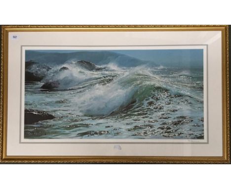 After Peter Ellinshaw, 'Big Sur', limited edition signed print, signed and number 806/950 in pencil lower right, with COA to 