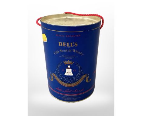 A Bell's Scotch Whisky decanter to commemorate the birth of Princess Beatrice, factory sealed in retail box.