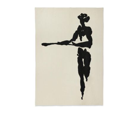 Louis le Brocquy HRHA (1916-2012)  The Táin - The Boy Cúchulainn Hurling, 1969  Aubusson Tapestry, 184 x 129cm (72½ x 50¾''),