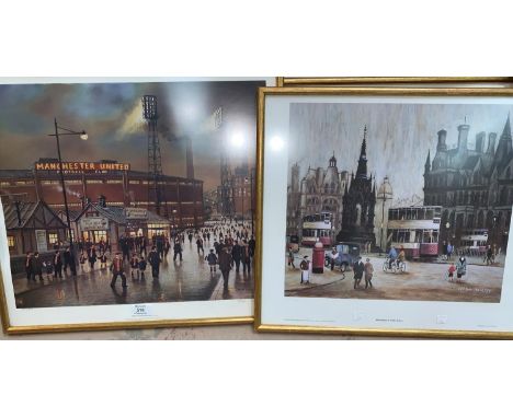 Steven Scholes:  signed limited edition print, "Going to the Match"; other prints after Arthur Delaney &amp; Steven Scholes 
