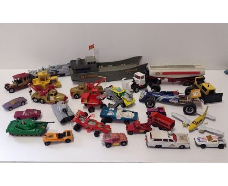 Assortment of 1970's and later diecast model vehicles. Shipping Group (A). 