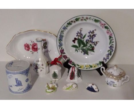 Assorted chinaware to include Royal Worcester and Spode&nbsp; Collection only. 