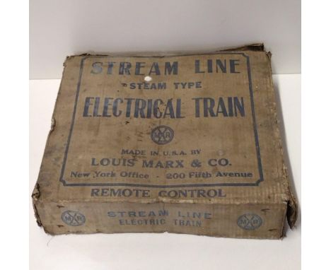 Louis Marx &amp; Co., vintage Stream Line electrical&nbsp; train set. Collection only. 