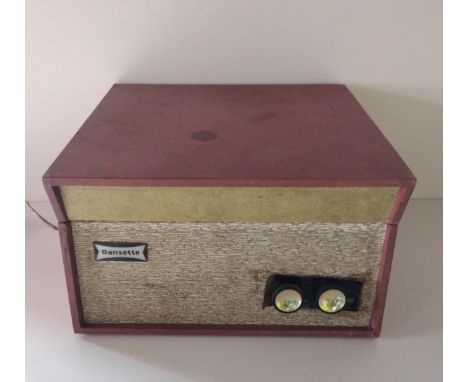 Vintage Dansette Temo record player. Collection only. 