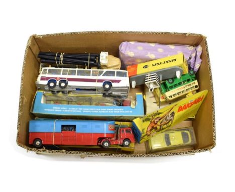 Mixed Diecast including Corgi 1139 Chipperfield's Menageries (E-G box F-G, cellophane damaged) Gift Set 7 Daktari Set (E box 