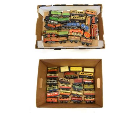 Wells/Brimtoy, Mettoy And Others A Interesting Collection Of British O Gauge Models including King George V Pullman set, Brit