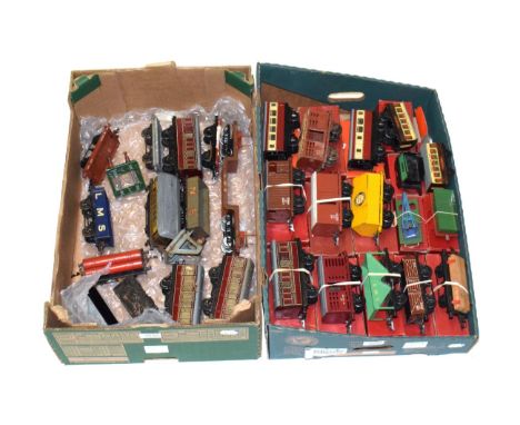 Hornby O Gauge Various Boxed Wagons a collection of 16 assorted examples including a few M Series (condition varies but gener