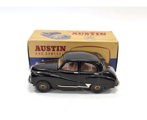 Victory Models 1:18 Scale Austin Somerset black (G-E, appears complete, some rusting to hubs, box G)