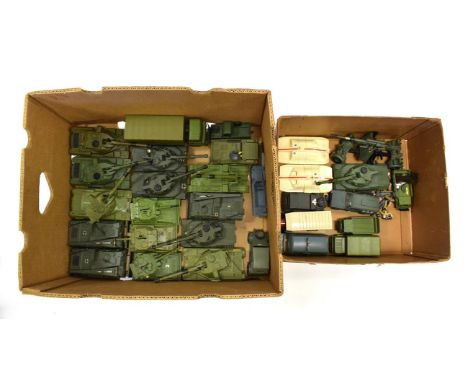 Dinky Military A Collection Of Assorted Later Models including Chieftain, Alvis, Leopard, 155mm Mobile gun and others (genera