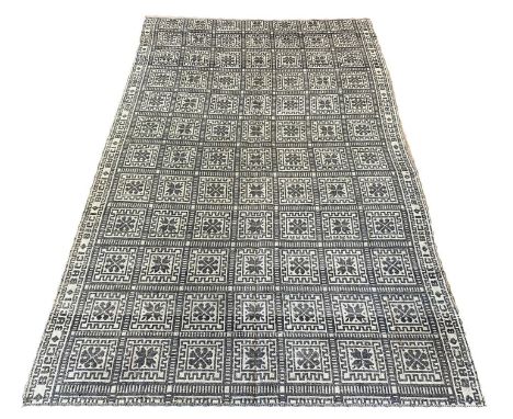VINTAGE SWEDISH DESIGN FLATWEAVE RUG, 245cm x 150cm. 