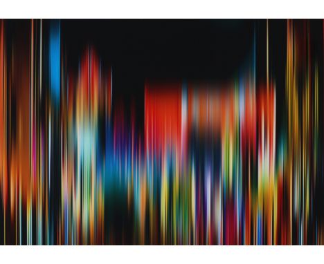 ANJA NEUDERT (1975 Hamburg) - Lambda-Print auf Alu-Dibond, ¨Große Freiheit¨ (2007), rückseitig auf Aufkleber der Galerie Luma