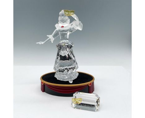 Second piece of the Masquerade trilogy. Figure made with clear, frosted, and colored crystal. Includes SCS Annual Edition 200