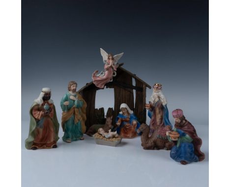 Celebrate the true meaning of the holiday season with Royal Doulton's classic Nativity set. Each piece is hand-painted with d