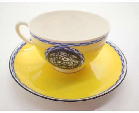 Royal Worcester cup and saucer c1900