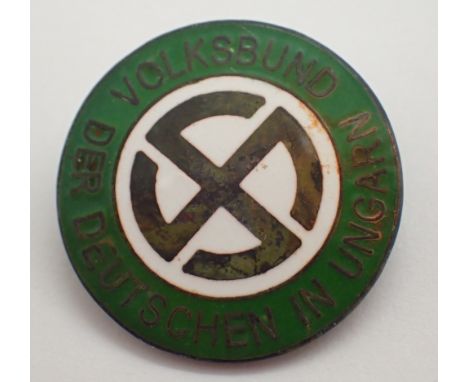 German enamel Nazi pin badge