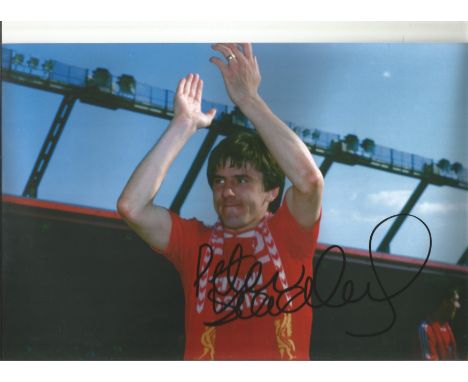 Football Peter Beardsley signed 12x8 colour photo pictured while at Liverpool F. C. Peter Andrew Beardsley MBE (born 18 Janua