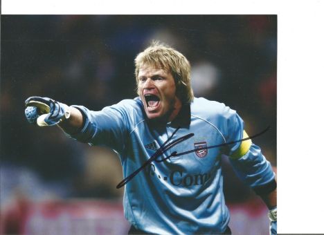 Football Oliver Kahn signed 10x8 colour photo pictured in action for Bayern Munich. Oliver Rolf Kahn ( born 15 June 1969) is 