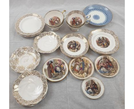 Assortment of Vintage Bone China. 21 pieces including 12 Cries of London pieces.