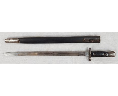 Rare Maker WW1 1907 Pattern Bayonet. 1917 Dated by ?MOLE? Only 60,000 made compared with 2.25 + million that were made by Wil