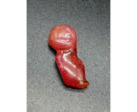 15.49 Cts Natural Rough Ruby.  IDT certified 