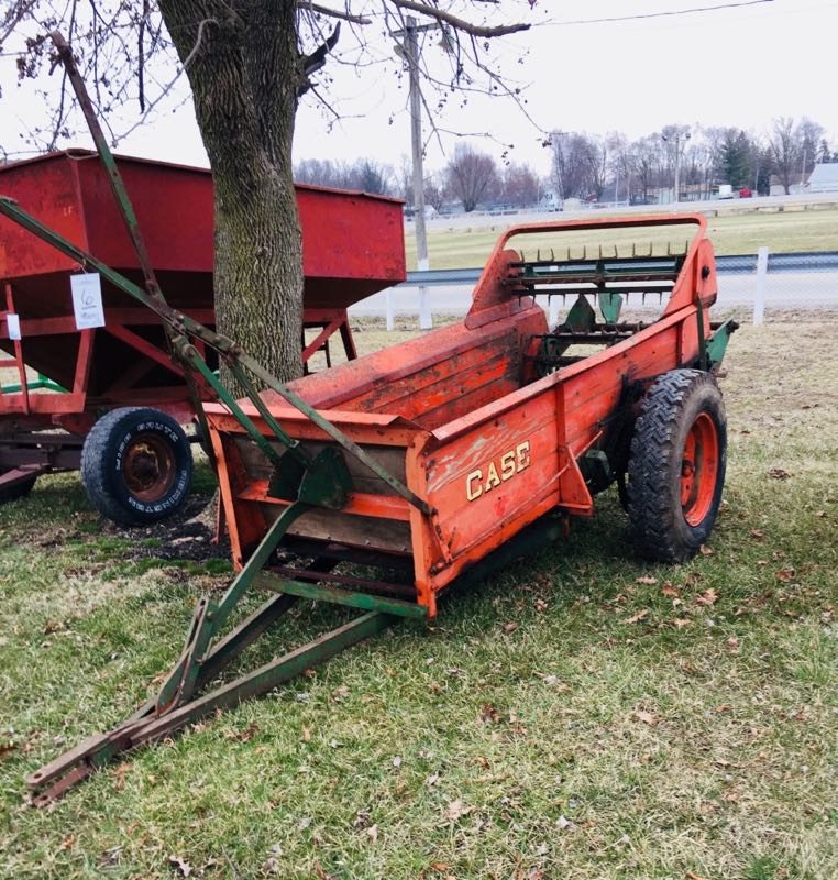 CASE Manure Spreader ground driven