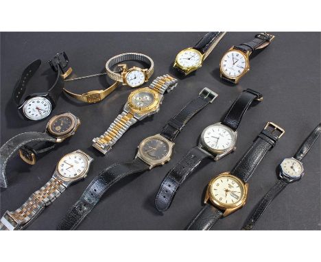 Mixed wristwatches, to include Citron, Reflex, Casio, Rotary, etc, (qty)