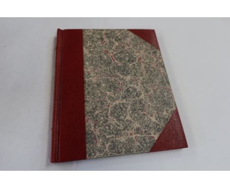 "Navigation" , A Treatise taken form an early Encyclopedia Britannica of 1810, rebound in leather &amp; marble boards, with b