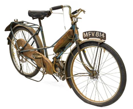 Norman Autocycle 32ccRegistration number:Date of first registration:Frame number:Engine number:V5C:Current mileage shown:Cond