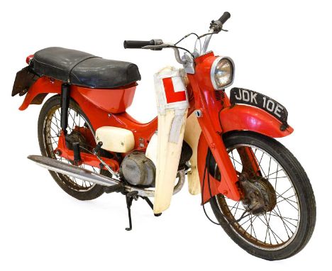 Suzuki Suzy C30 50ccRegistration number: JDK 10EDate of first registration: 1967Frame number: 112956Engine number: 113073V5C 