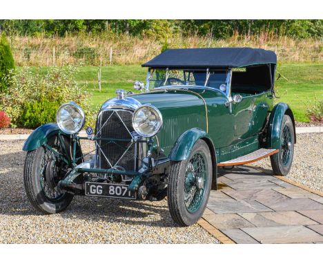 1932 Lagonda 3 Litre Sports TourerRegistration number: GG8071Date of first registration: 15/08/1932VIN number: 9660Engine num