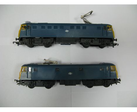 Two Triang "OO" Gauge/4mm Ref R753 Class 81 'Bo Bo" Electric Locomotives, with pantograph, BR Blue R/No E 30001, good unboxed