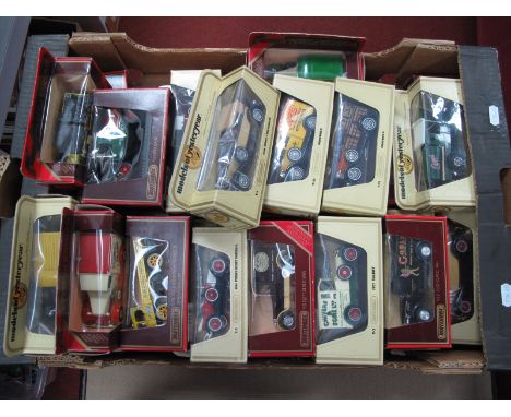 Approximately Thirty Matchbox 'Models of Yesteryear' Diecast Model Vehicles, including Y-2 1914 Prince Henry Vauxhall, all bo