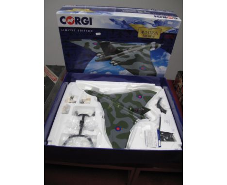 Corgi 'The Aviation Archive' 1:72nd Scale Diecast Model, #AA27201 Avro Vulcan B2 XH558, 'Vulcan To The Sky' return to flight 