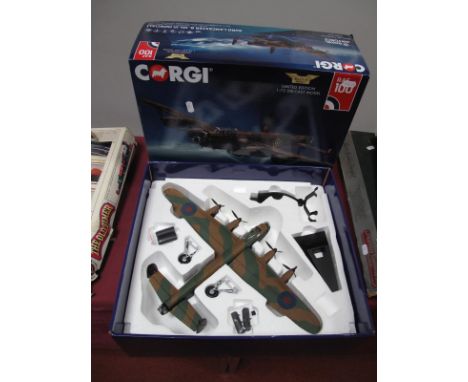 Corgi 'The Aviation Archive' 1:72nd Scale Diecast Model, #AA32625 Avro Lancaster B. MK.III (special) ED929/AJ-L, 'Operation C