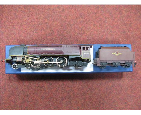 Wrenn "OO" Gauge/4mm 2 Rail 4-6-2 "Duchess" Class 4-6-2 Steam Locomotive and Six Wheel Tender, BR Maroon, R/No 46245, custom 