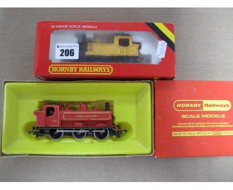 Two "OO" Gauge/4mm Steam Tank Locomotives, Hornby Ref R048 Class 57 0-6-0 Pannier, "London Transport" R/No L.90, good conditi