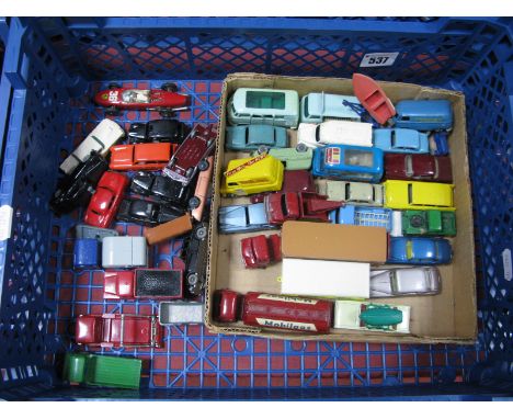 In Excess of Thirty Five  Matchbox 1:75's and Similar Diecast Model Vehicles, including Ford Thames Van, Rolls Royce Phantom 