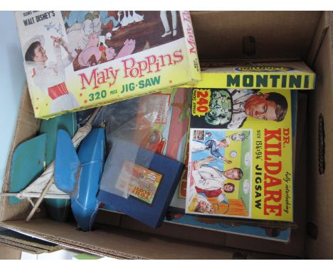 Two Small Bowman Yachts/A Touring Scotland Gales/Jigsaws/Chad Valley, Give A Projector Show, among other items, sometimes box