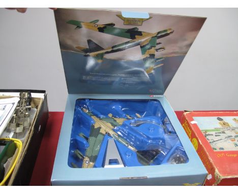 A Corgi 'The Aviation Archive' 1:144th Scale Diecast Model Military Aircraft, #AA33503 Boeing  B-52 D Stratofortress-56-0689,